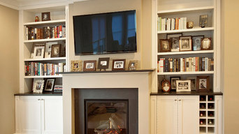 Fireplace cabinetry, Capitol Riverfront, DC