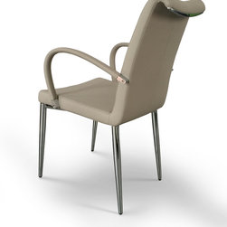 Tulip Chair- Bone Italian PPM - Dining Chairs