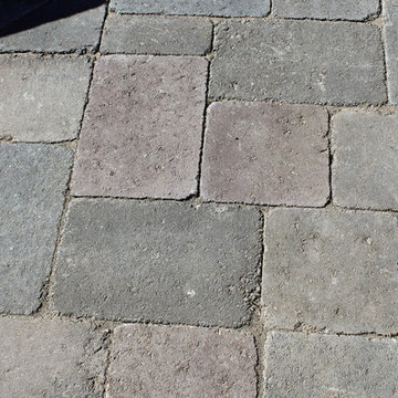 Raised Brick Paver Patio