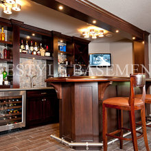 Basement bar