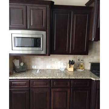kitchen cabinet refinish