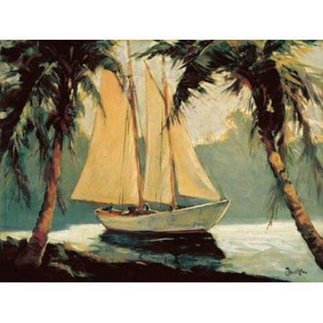 "Sailboat Santa Barbara" Print