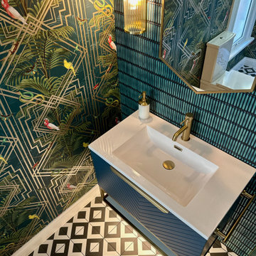 Rod & Natalie's Art Deco Bathroom in St Margarets