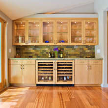 Dining room built in cabinets