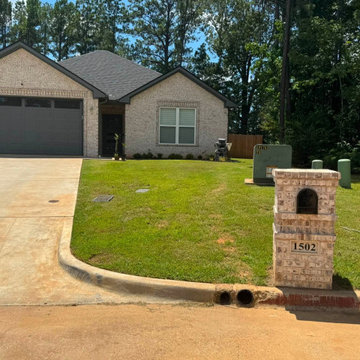Front Yard Hydroseeding & New Lawn Establishment
