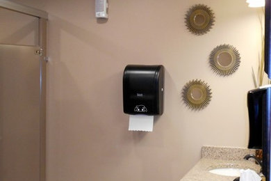 Installation of Air Freshening and Odor Control Unit in a restroom