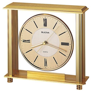 Bulova Grand Prix Table Clock