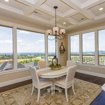 Informal Dining Nook - The Overlook - Cascade Craftsman on Prune Hill