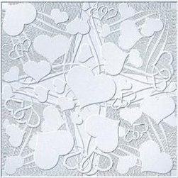 17 Styrofoam Ceiling Tile 20x20 - Hearts for Valentine's Day - Ceiling Tile