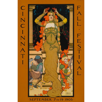 Cincinnati Fall Festival, 1903 Print