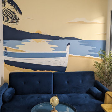 Fresque murale - Office Notarial