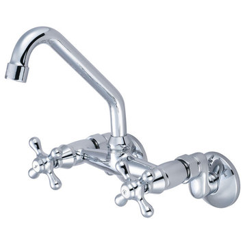 Pioneer Faucets 2PM440 Premium 1.5 GPM Wall Mounted Kitchen - Polished Chrome
