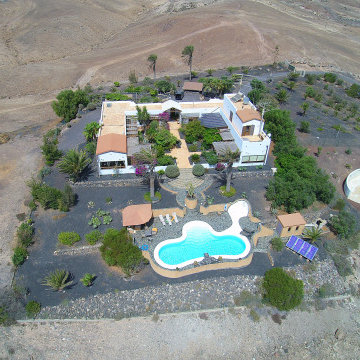 Piscina en chalet existente