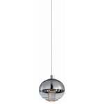 ET2 Lighting - ET2 Lighting E31243-20PC Quartz - 21" 18W 3 LED Pendant - Stalactites of Clear Beveled crystal suspend from your choice of Polished Chrome or Black supports, can be hung at various heights to create a spectacular array. The crystal shimmers as light diffuses through the facets powered by CRI LED dimmable modules.  1 Year  16 50000 Hours Canopy Included: Yes Shade Included: Yes Canopy Diameter: 13 x 13 x 1 Dimable: YesQuartz 21" 18W 3 LED Pendant Polished Chrome Clear Crystal Glass *UL Approved: YES *Energy Star Qualified: n/a *ADA Certified: n/a *Number of Lights: Lamp: 3-*Wattage:6w AC Integrated LED bulb(s) *Bulb Included:Yes *Bulb Type:AC Integrated LED *Finish Type:Polished Chrome