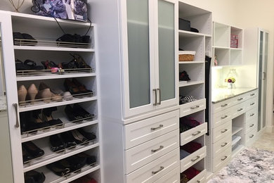 Huge arts and crafts closet photo in Other