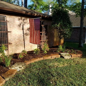 April Sound Flower Bed Renovation