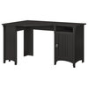 Bush Furniture Salinas 55W Corner Desk With Storage, Black