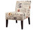 Accent Chair, Newspaper Print