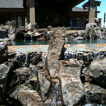 Liquid FX Pools - Oakdale custom pool project