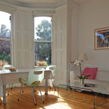 Living Room in Victorian House in Bristol