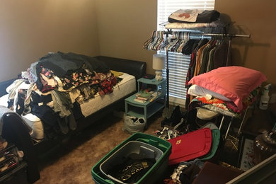 Closet Organization - BEFORE