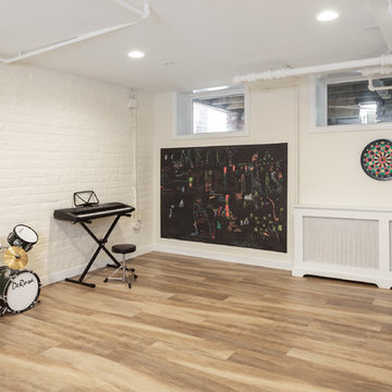 Historic Home In The Fan Gets An Updated Basement