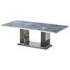 Rhealyn Dining Table Grey Silver - Contemporary - Dining Tables - by ...