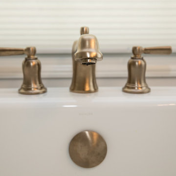 Brushed Bronze Accents!
