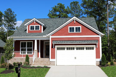 Arts and crafts exterior home photo in Richmond