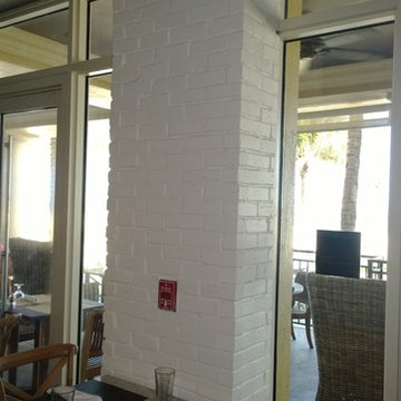 brick columns and block columns