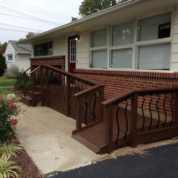 Handicap ramp repair