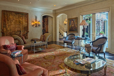 Inspiration for an eclectic living room remodel in Los Angeles