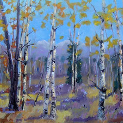 Amongst The Trees - Mike Brouse paints colorful Colorado - Artwork