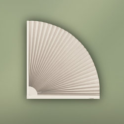 Quarter Arch Window Covering - Cellular Shades