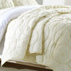 Dream Waltz Luxury Pure Cotton Quilt, Ivory, Queen
