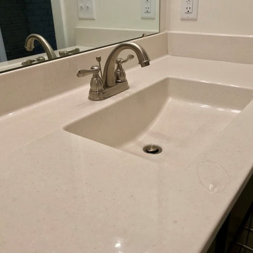 Sherrard  IL New Construction Koch Cabinets Birch Mocha MSI Quartz