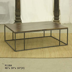 new modern rustic industrial - Coffee Tables