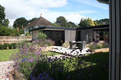 Photo of a contemporary home in Oxfordshire.