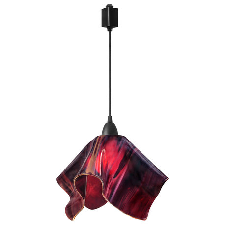 Jezebel Radiance Flame Track Light, Large, Plum