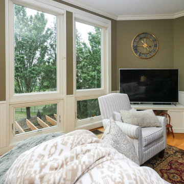 New Windows in Stylish Family Room - Renewal by Andersen Westchester, Putnam & F