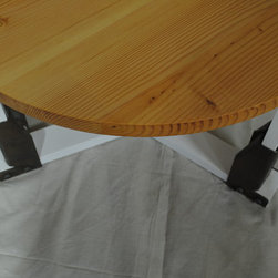 Round Top Pine Coffee Table - Products