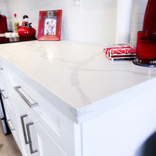 Kitchen White Marble Stainless