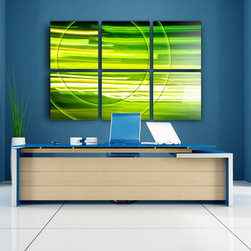 Office Reception Wall Design #1 - Artwork