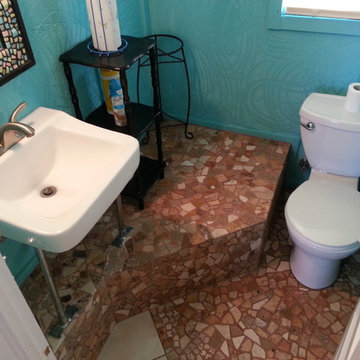 Funky Salon Bathroom