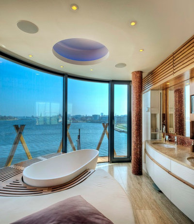 Современный Ванная комната Modern Badezimmer
