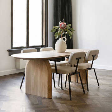 Modern Wooden Dining Table Solid Wood Table for Dining