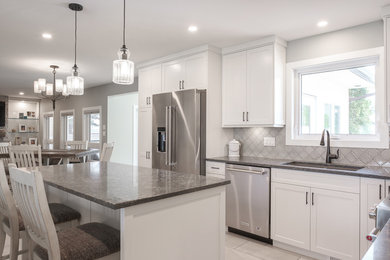 Example of a kitchen design in Other