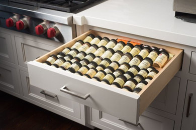 Example of a kitchen design in New York