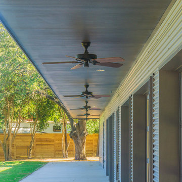 The Grove Round Rock Deck (TimberTech)