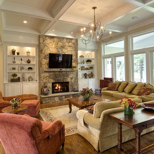 75 Beautiful Stone Fireplace Pictures Ideas Houzz